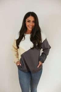 Velour Zip Breastfeeding Sweatshirt