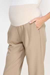 Tapered Maternity Full Panel Ankle Pants