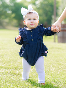 RuffleButts + RuggedButts® Waterfall Bubble Romper