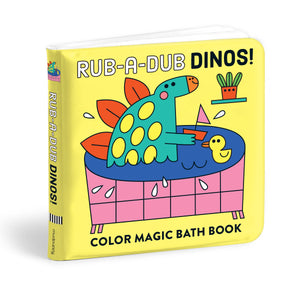 Dinos! Color Magic Bath Book