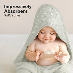 KeaBabies Luxe Serenity Hooded Towel