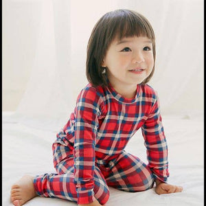 Check Red Check Long Sleeve PJs